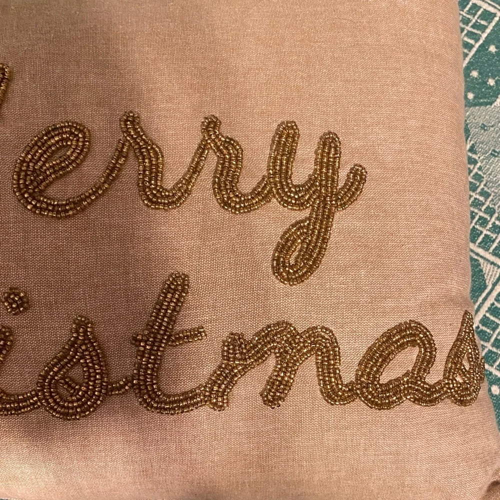 Festive Snowman Merry Christmas Pillow